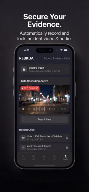 Reskua: Personal Safety & SOS screenshot 3