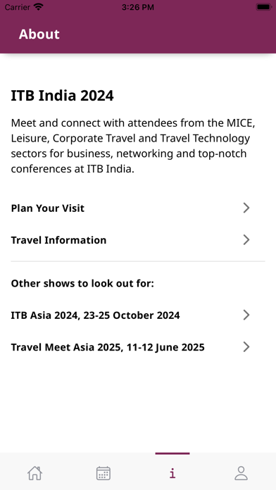 ITB India 2024 Screenshot