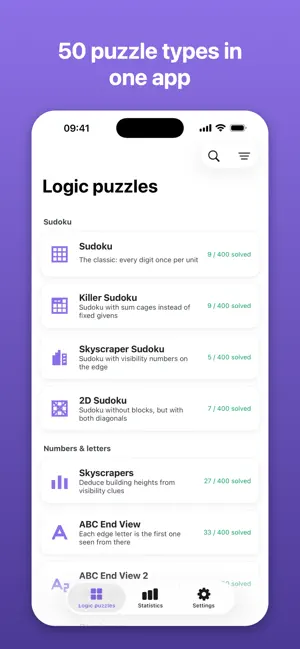 Logic Owl: Sudoku & Puzzles screenshot 1