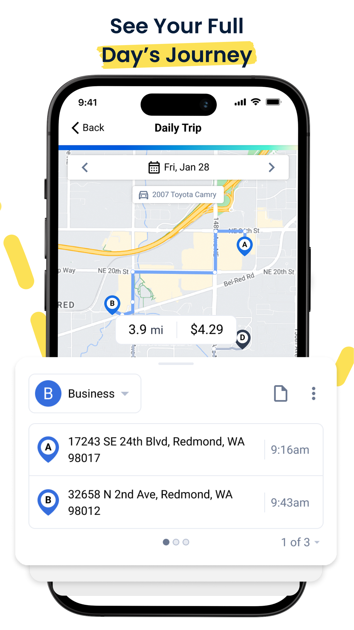 Mileage Tracker App by TripLog