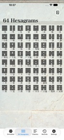 Zhouyi I Ching Oracle screenshot