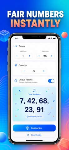 Random Picker & Number Wheel Screenshot 1 of 10