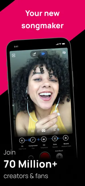 Voloco: Vocal Recording Studio iPhone screenshot 2