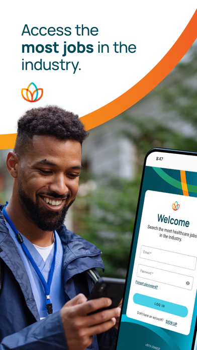 Aya Healthcare Job Search Screenshot