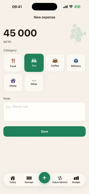 Daily Money - Daily Budget screenshot 2