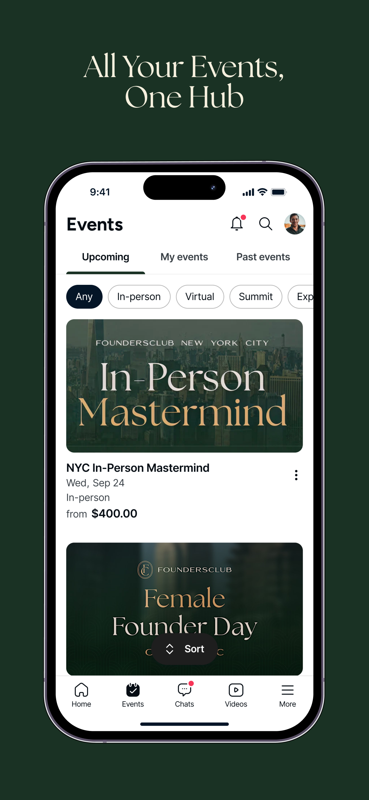 Founders Club App screenshot 4