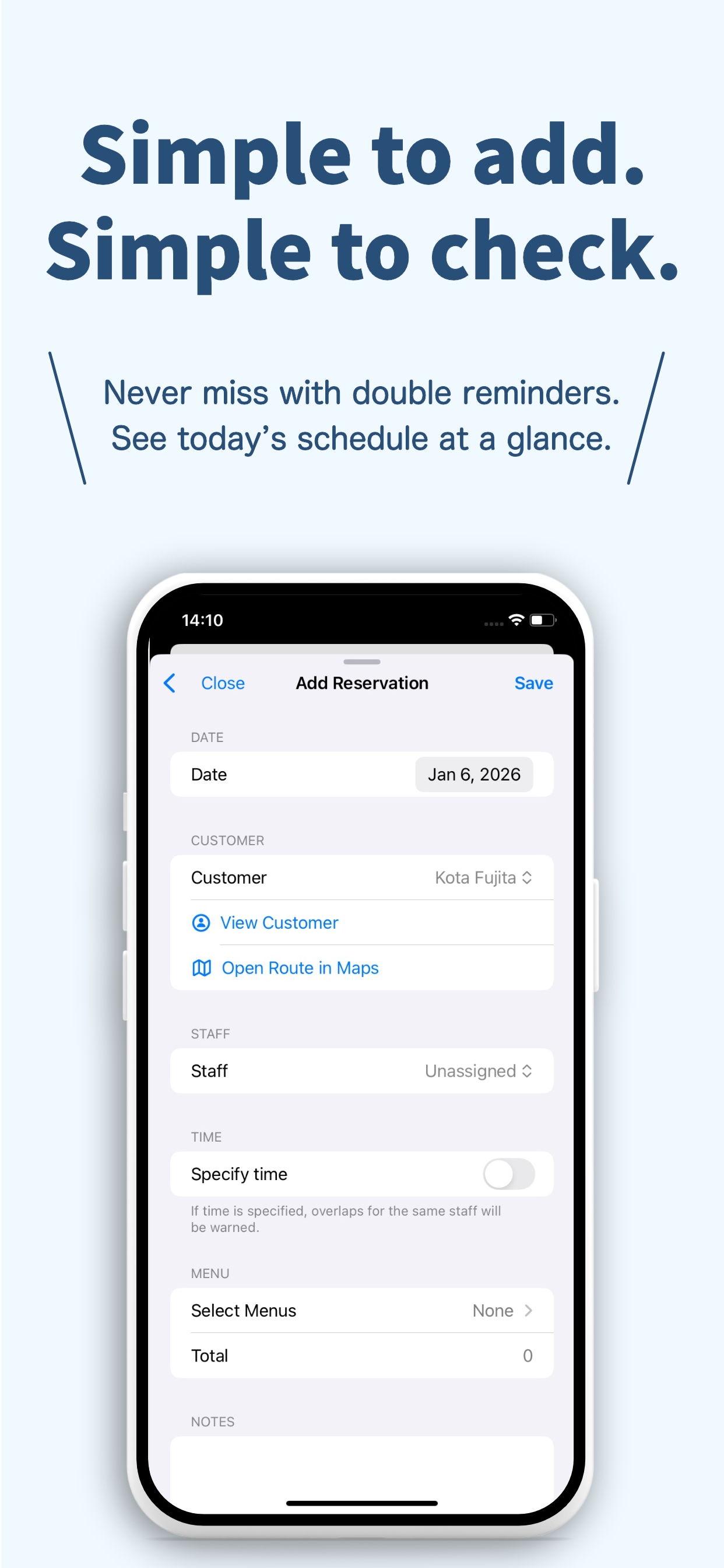 Booking Calendar&CRM:Appo Log screenshot 5