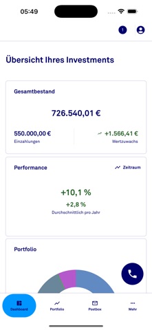 Impact Portfolio Screenshot 1 of 4