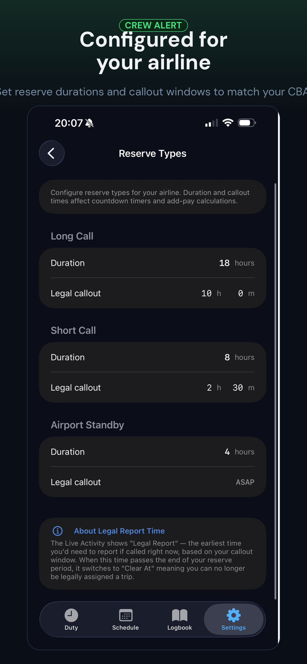 Crew Alert App