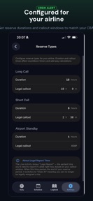 Crew Alert App screenshot