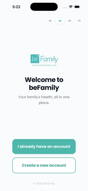 beFamily: Family Health screenshot 1