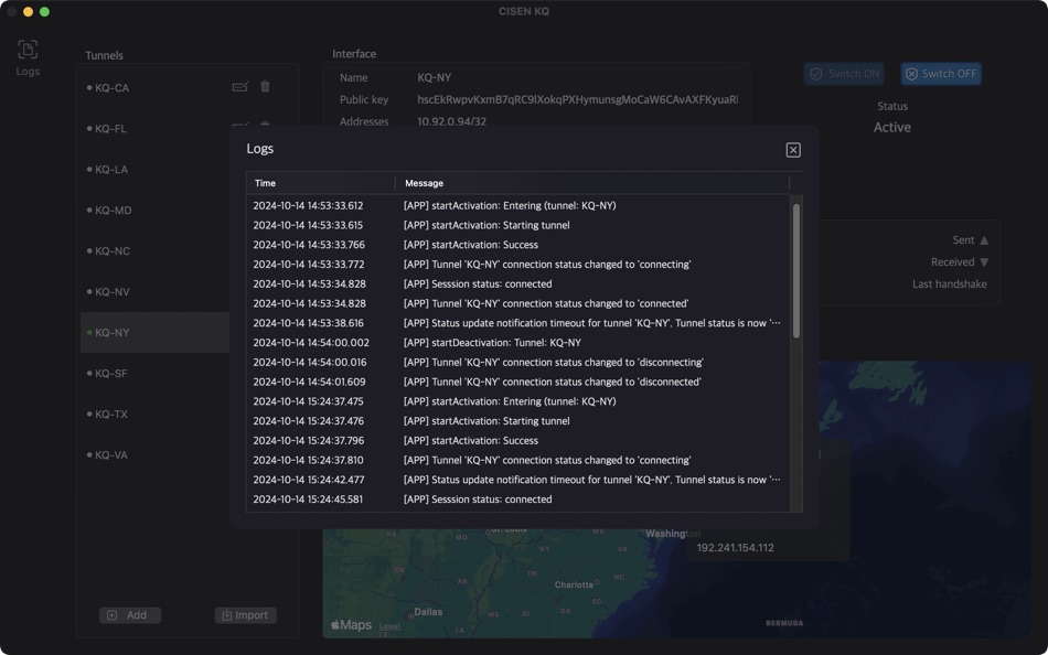 #3. CISEN • KQ (macOS) 由: Chesapeake International Consulting, LLC