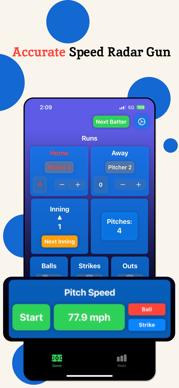 Pitching Radar Umpire Counter