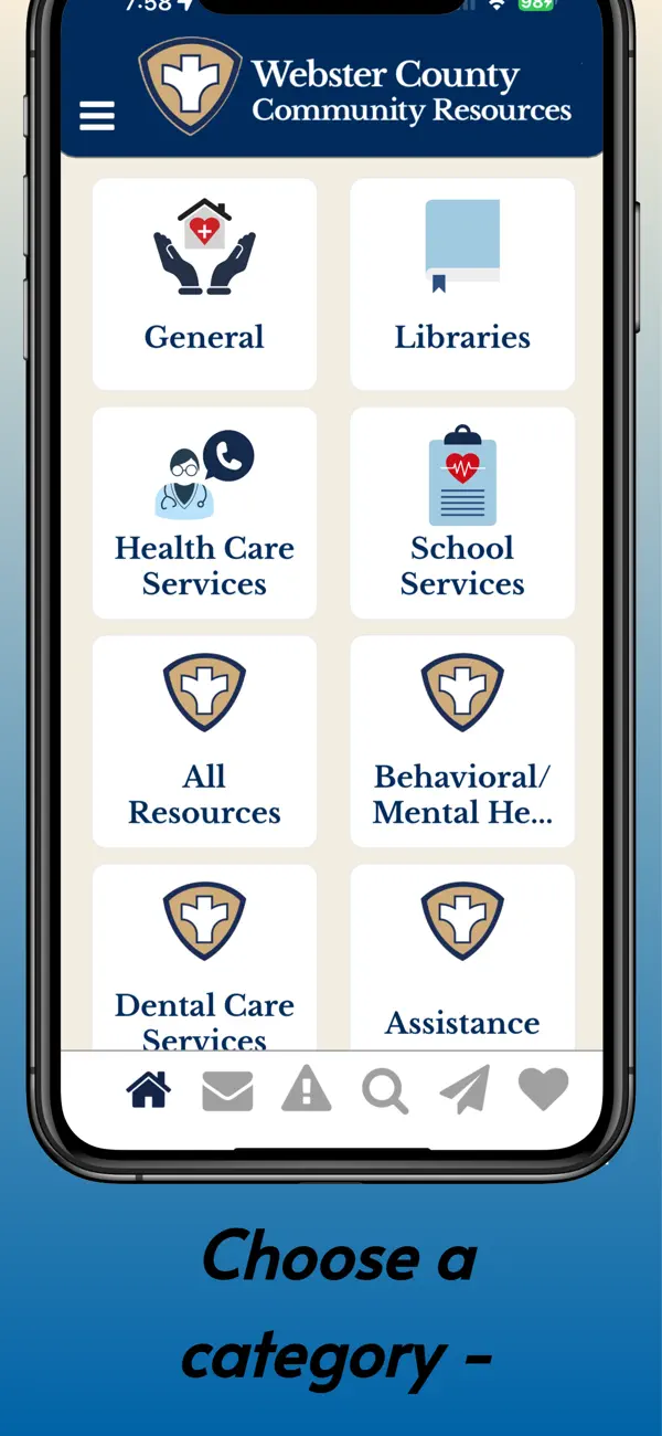 #2. Webster County Resources (iOS) Podle: MoonBeam Development