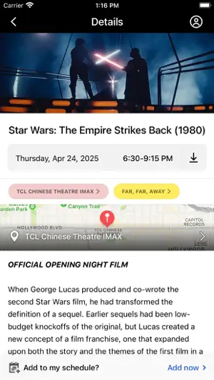 2026 TCM Classic Film Festival screenshot 2