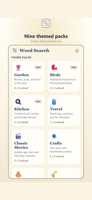 Word Search: Large Print screenshot 4