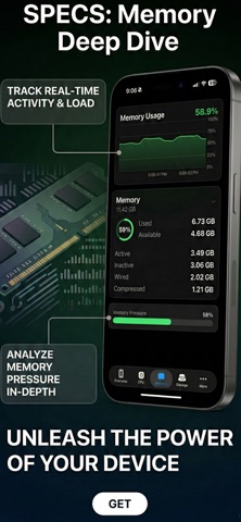 Specs: Device Info & Widget Screenshot 5 of 6