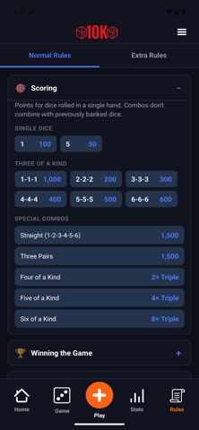 10K Scorekeeper iPhone screenshot