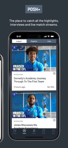 The Peterborough United App screenshot