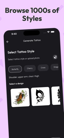 InkflowAi - AI Tattoos Maker screenshot