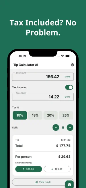 Tip Calculator AI: Bill Split screenshot 3
