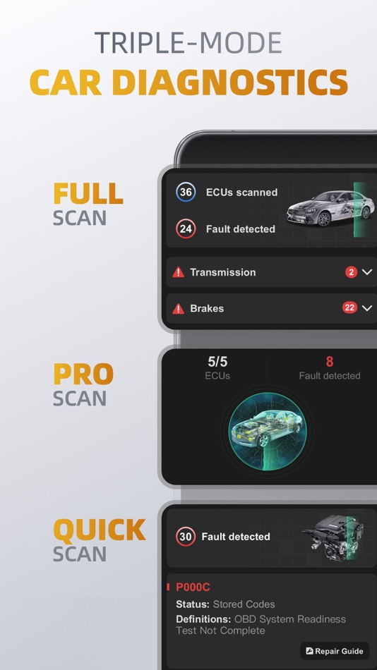 #3. OBDocker - OBD2 Car Scanner (iOS) 由: Motorsure. Inc
