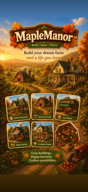 Maple Manor: Merge Farm screenshot 1