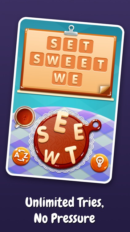 Sweet Words: Brain Puzzle Game