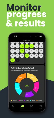 FitBond: Train Track Transform iPhone screenshot