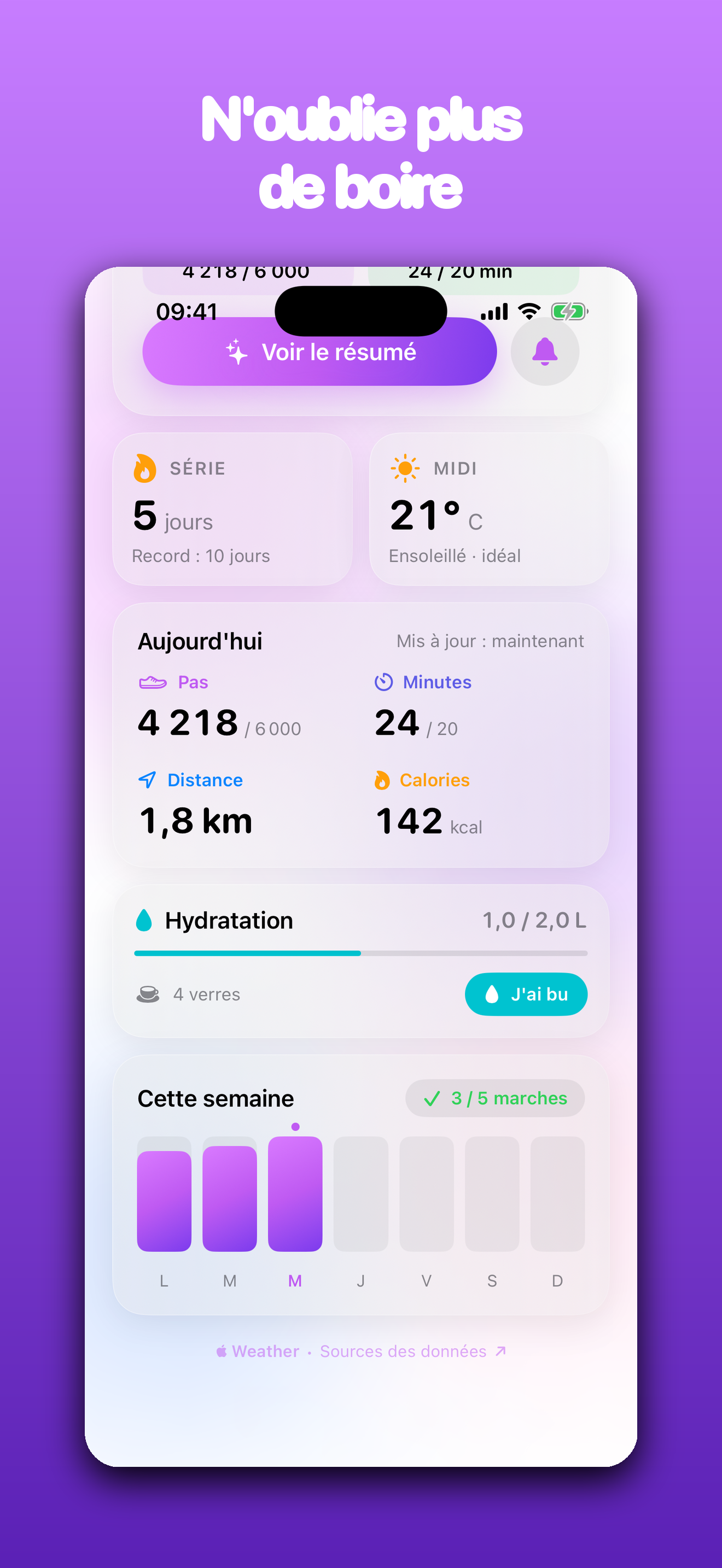 Foulée : marche & série screenshot 3