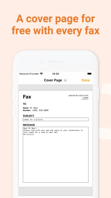 Genius Fax - Faxing app screenshot 5 of 7