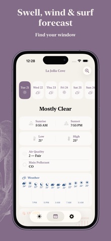 Shoobie³: Water Temp & Surf iPhone screenshot