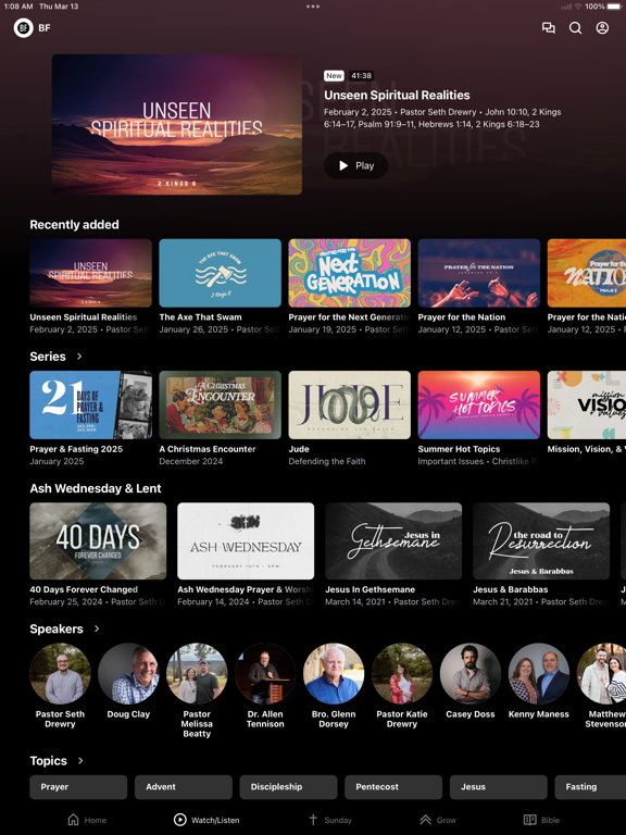 Screenshot #5 pour BF - Believers Fellowship