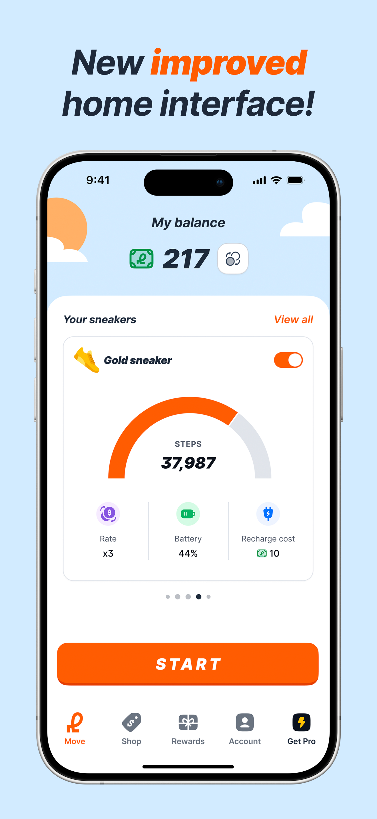 Lucky steps - Walk and Win!