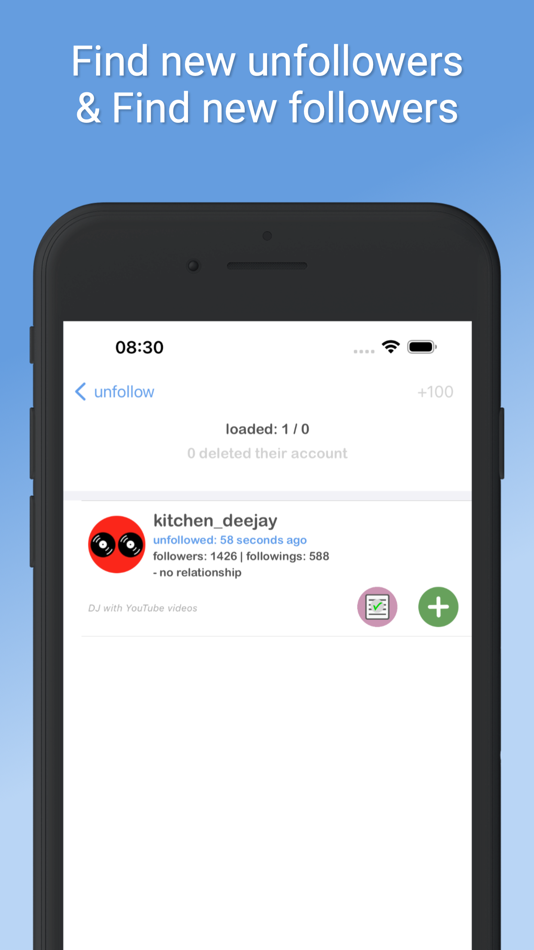 #2. unfollow for X aka Twitter (iOS) 由: Spicy Apps