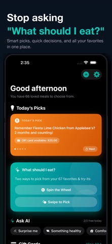 Tasterly: Decide What to Eat screenshot