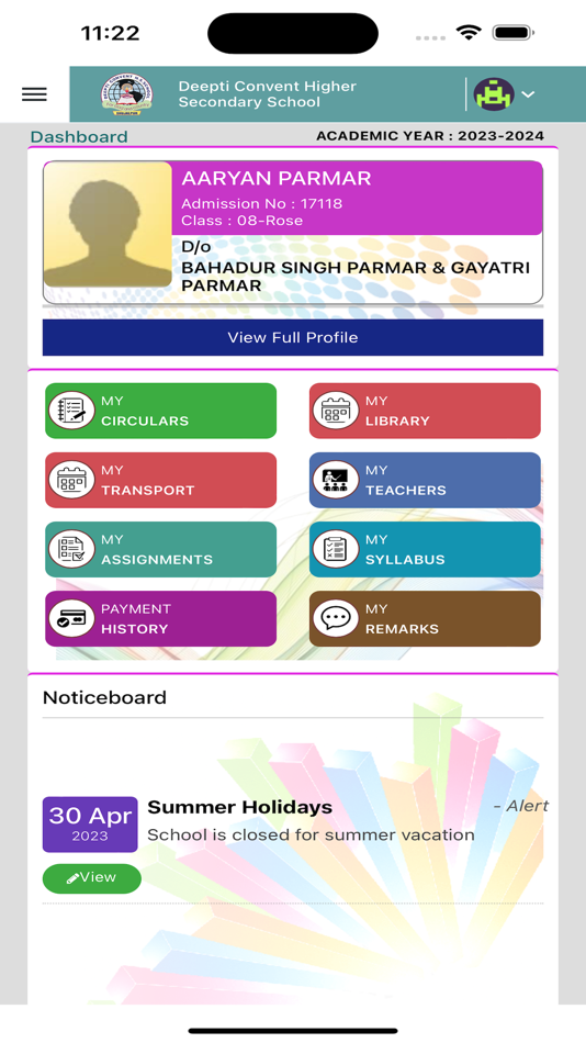 #3. Smart Skool App (iOS) Podle: Raman Nambudiripad