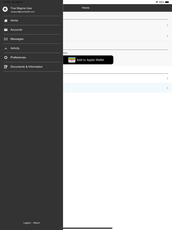 App screenshot