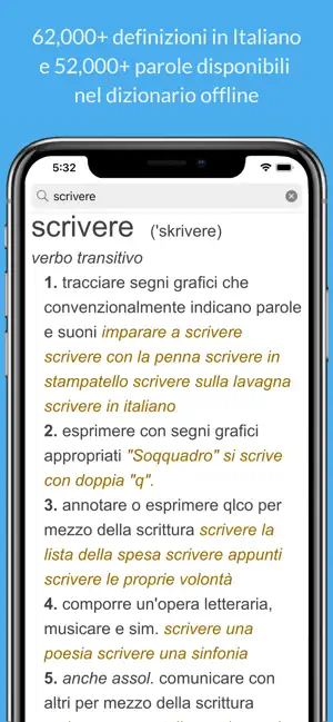Dizionario Italiano e Sinonimi screenshot 1