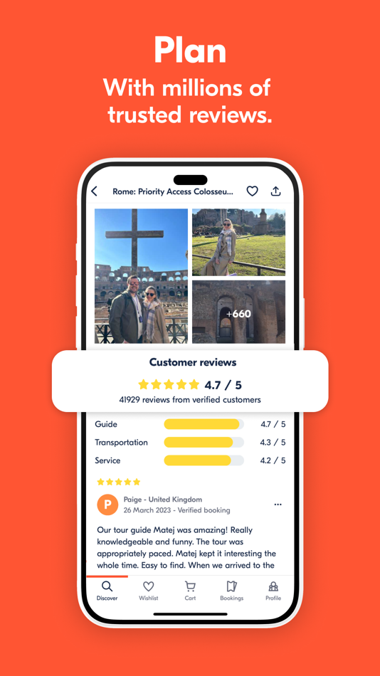 #5. GetYourGuide: Plan & Book (iOS) 由: GetYourGuide