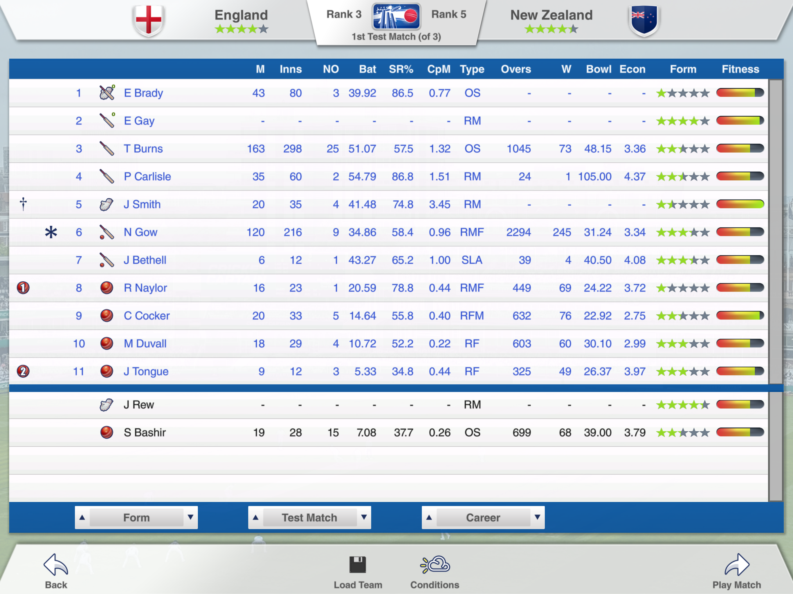 Cricket Captain 2026 screenshot 18