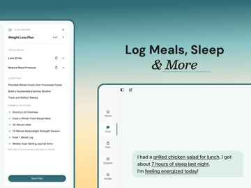 Healthy: Habit & Health Coach iPad screenshot
