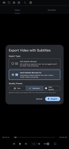 AxiSubs Simple Subtitle Editor Screenshot 4 of 4