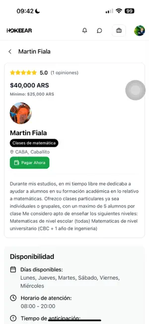HokeearApp screenshot 1