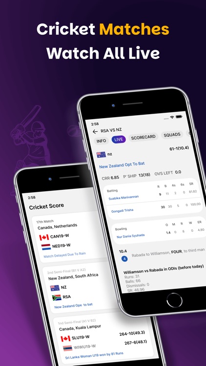 LiveScore - Live Cricket Score