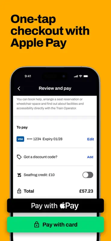 Seatfrog: Cheap Train Tickets screenshot 7 of 10