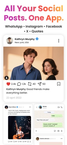 Post Maker: Stories & Quotes Screenshot 1 of 5