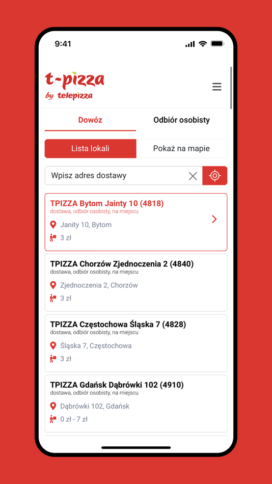 #5. T-pizza (iOS) Podle: T-pizza