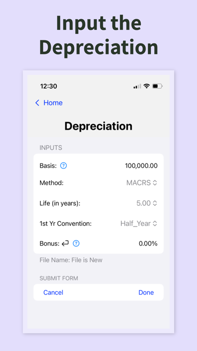 CalcLPM Screenshot