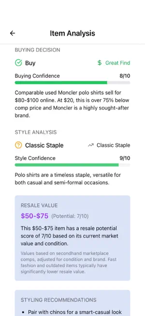 ThriftSmart AI screenshot 3